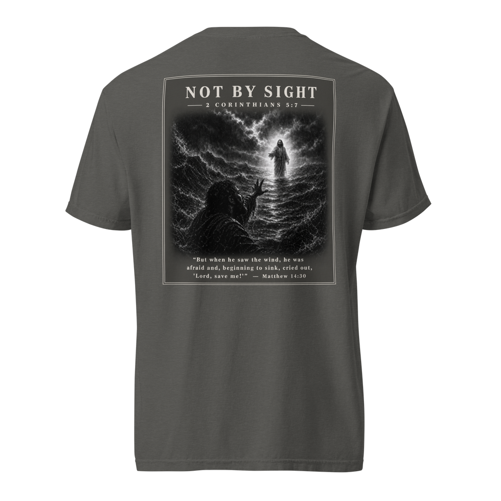 Walk by Faith Tee | Pepper