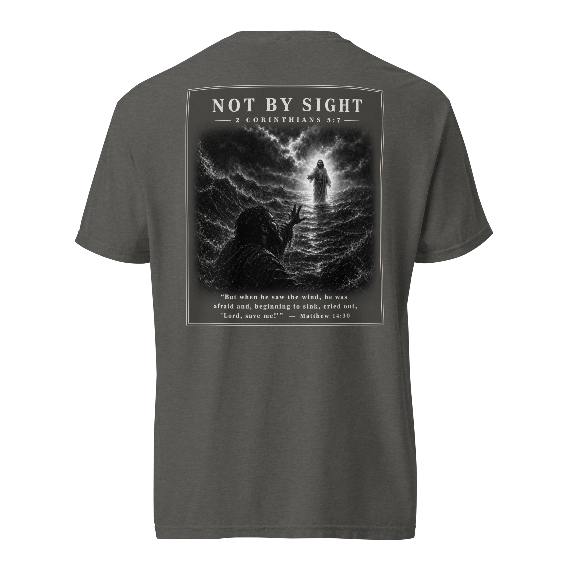 Walk by Faith Tee | Pepper