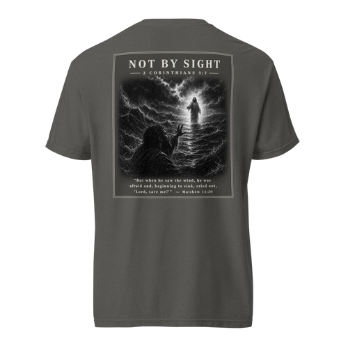 Walk by Faith Tee | Pepper