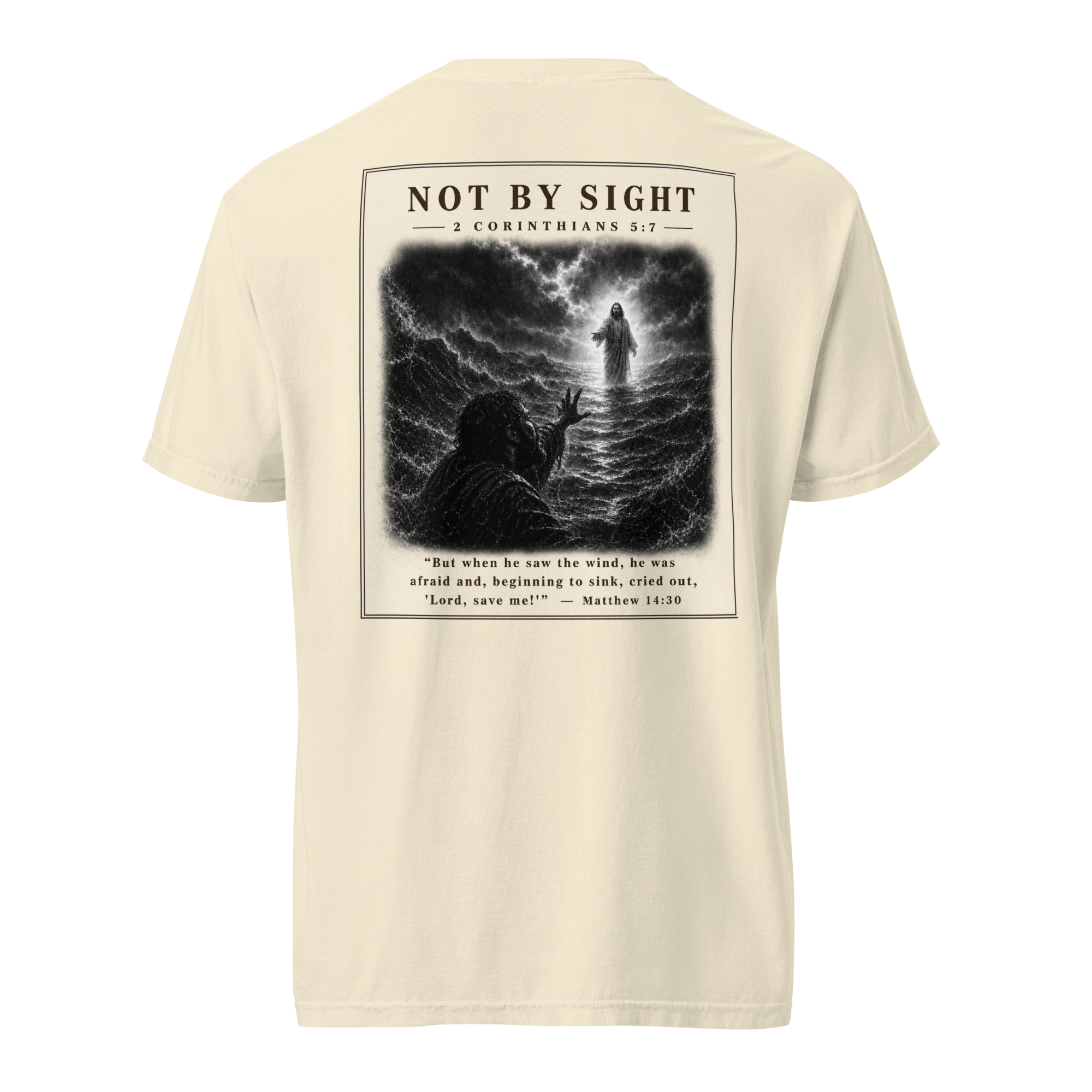 Walk by Faith Tee | Ivory