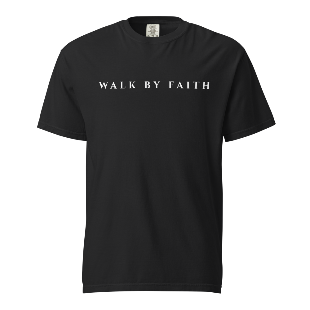 Walk by Faith Tee | Black