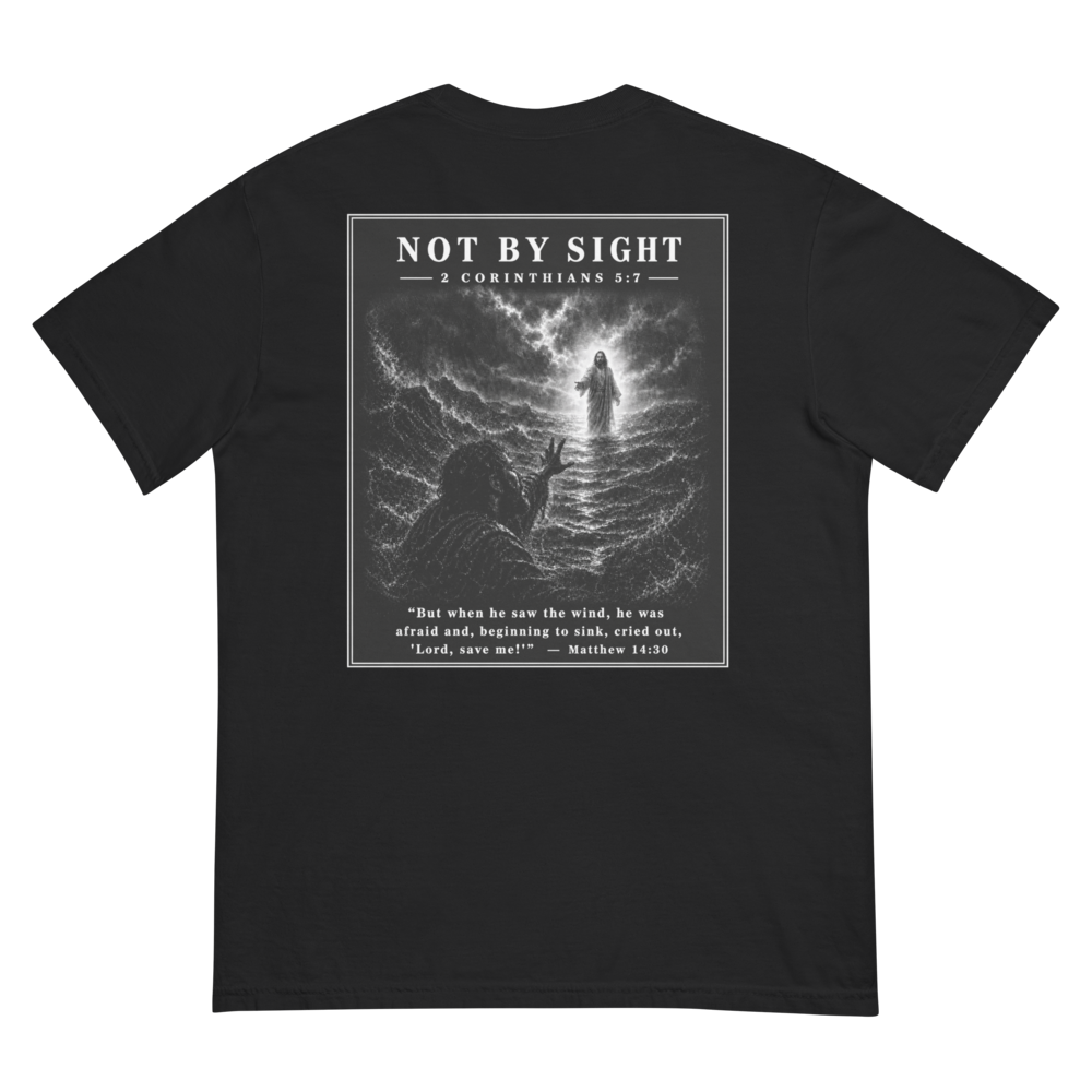 Walk by Faith Tee | Black