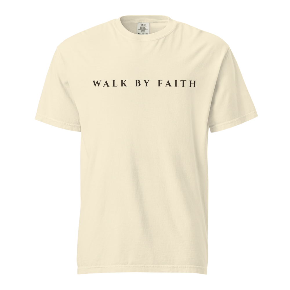 Walk by Faith Tee | Ivory