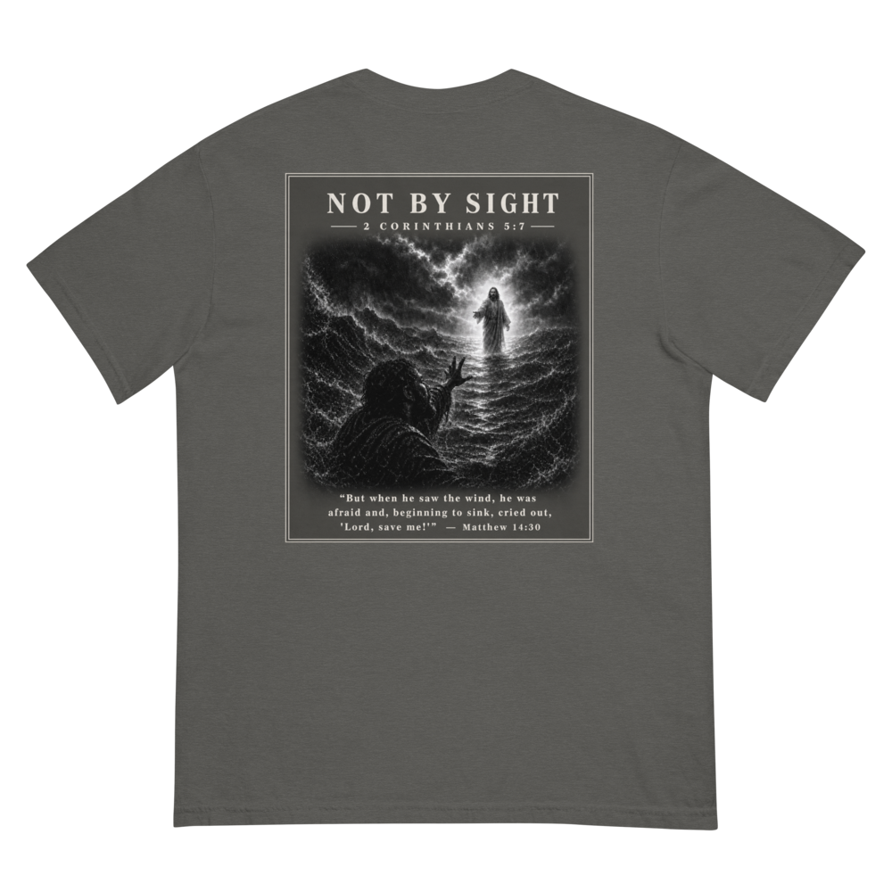 Walk by Faith Tee | Pepper